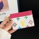 LV Luxury Card Holder - Double-Sided Monogram with 4-Leaf Charm (5-Card Capacity) LV Luxury Card Holder - Double-Sided Monogram with 4-Leaf Charm (5-Card Capacity)
