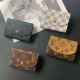 LV Luxury Card Holder - Monogram/Damier Design with Gold Accents (11x8cm) LV Luxury Card Holder - Monogram/Damier Design with Gold Accents (11x8cm)
