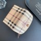 Burberry Luxury Card Holder - Vintage Check with Equestrian Knight Logo Burberry Luxury Card Holder - Vintage Check with Equestrian Knight Logo