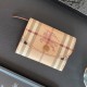 Burberry Luxury Card Holder - Vintage Check with Equestrian Knight Logo Burberry Luxury Card Holder - Vintage Check with Equestrian Knight Logo