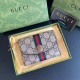 GUCCI Luxury Card Holder - GG Supreme with Red/Green Web & Tassel GUCCI Luxury Card Holder - GG Supreme with Red/Green Web & Tassel