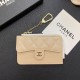 Chanel Luxury Card Holder - Quilted Design with CC Logo & Chain (13.5x8.5cm) Chanel Luxury Card Holder - Quilted Design with CC Logo & Chain (13.5x8.5cm)