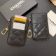 Chanel Luxury Card Holder - Quilted Design with CC Logo & Chain (13.5x8.5cm) Chanel Luxury Card Holder - Quilted Design with CC Logo & Chain (13.5x8.5cm)