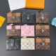 Louis Vuitton Monogram Card Holder with LV Gold-Tone Closure Louis Vuitton Monogram Card Holder with LV Gold-Tone Closure