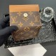 Louis Vuitton Monogram Card Holder with LV Gold-Tone Closure Louis Vuitton Monogram Card Holder with LV Gold-Tone Closure