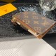 Louis Vuitton Monogram Card Holder with LV Gold-Tone Closure Louis Vuitton Monogram Card Holder with LV Gold-Tone Closure