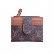 Louis Vuitton Monogram Card Holder with Zipper Pocket
