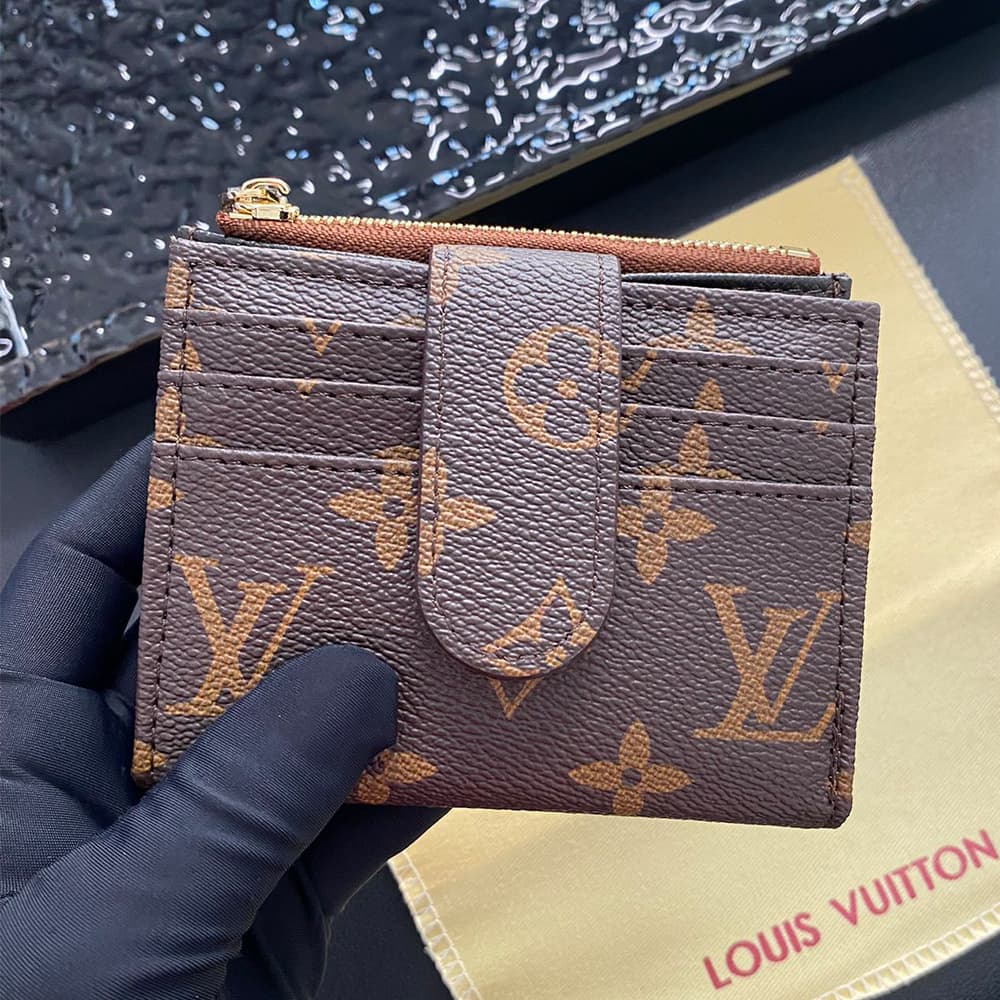 Louis Vuitton Monogram Card Holder with Zipper Pocket Louis Vuitton Monogram Card Holder with Zipper Pocket