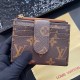 Louis Vuitton Monogram Card Holder with Zipper Pocket Louis Vuitton Monogram Card Holder with Zipper Pocket