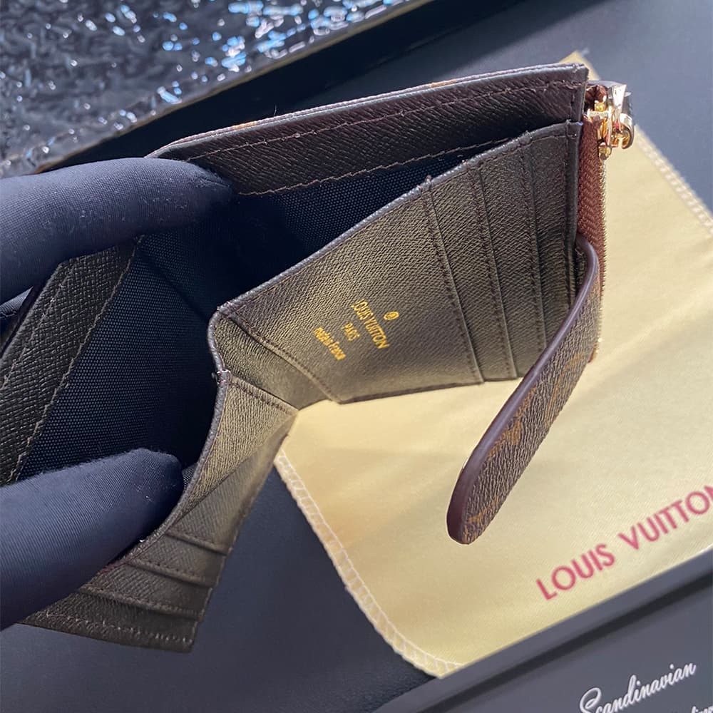 Louis Vuitton Monogram Card Holder with Zipper Pocket Louis Vuitton Monogram Card Holder with Zipper Pocket