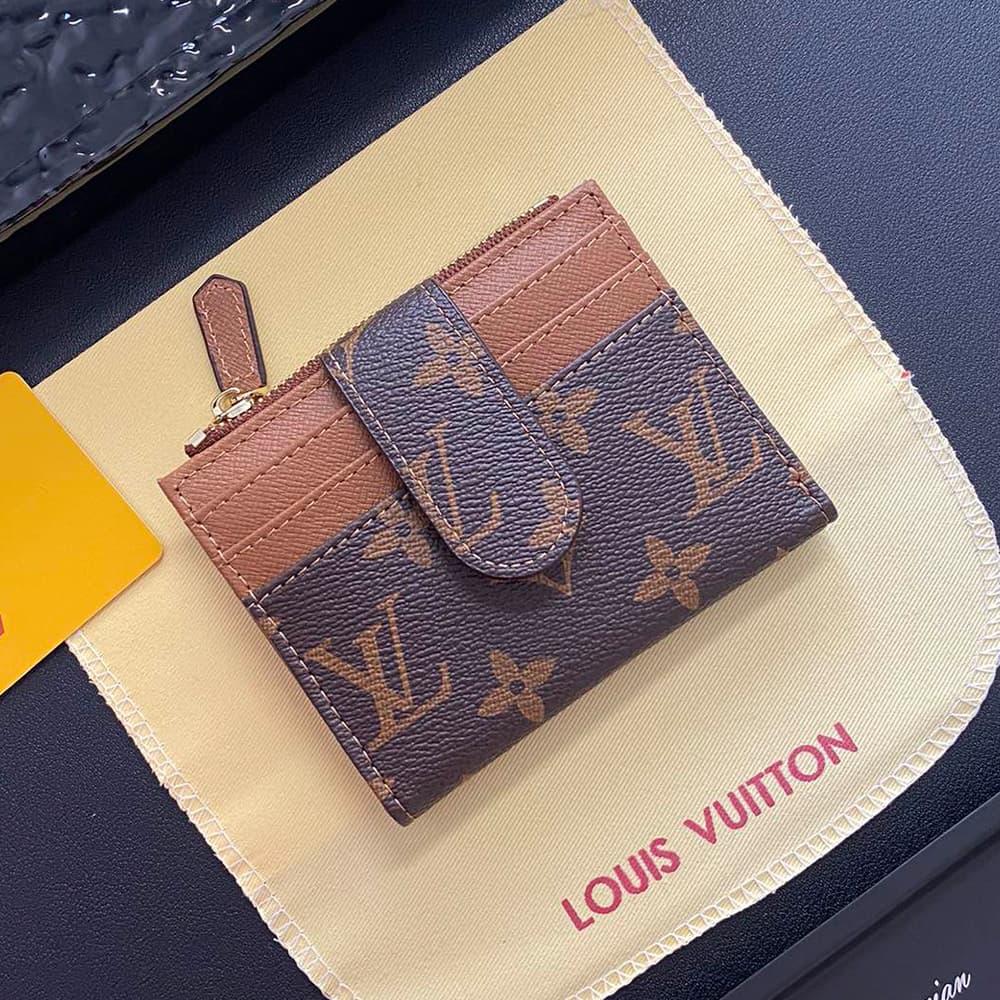 Louis Vuitton Monogram Card Holder with Zipper Pocket Louis Vuitton Monogram Card Holder with Zipper Pocket
