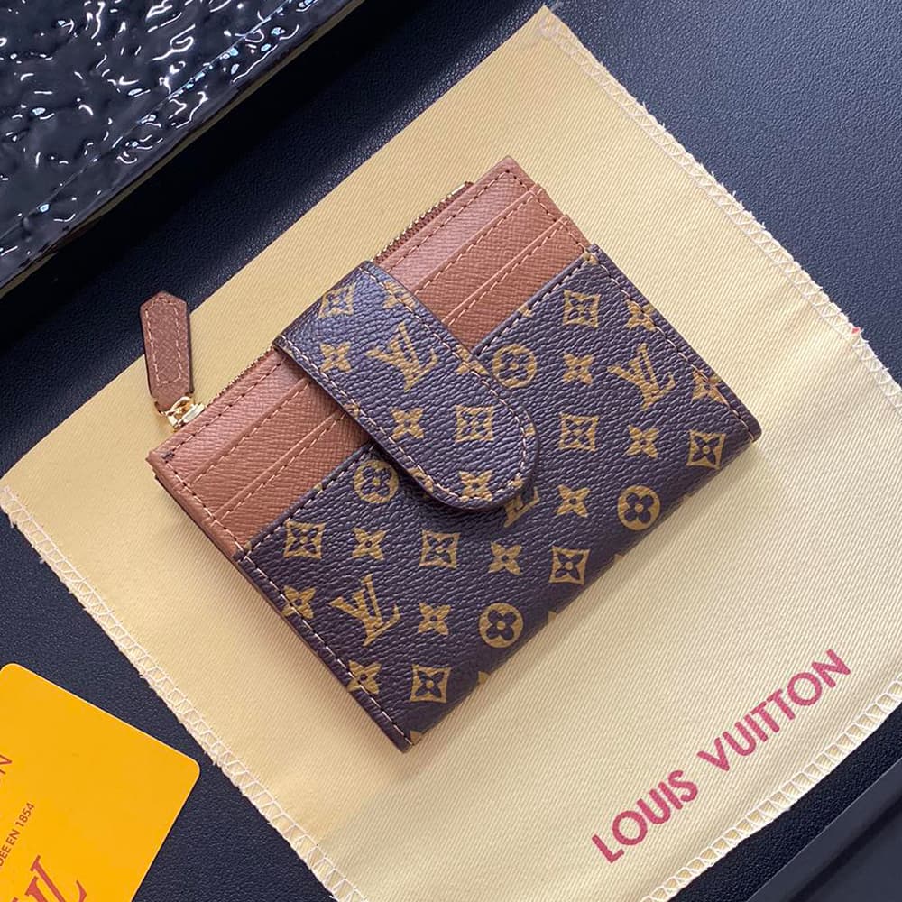Louis Vuitton Monogram Card Holder with Zipper Pocket Louis Vuitton Monogram Card Holder with Zipper Pocket