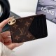 Louis Vuitton Monogram Card Holder with LV Zipper Pull