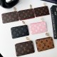 Louis Vuitton Monogram Card Holder with LV Zipper Pull