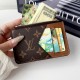 Louis Vuitton Monogram Card Holder with LV Zipper Pull