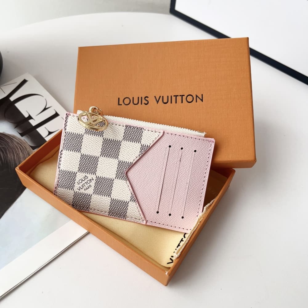 Designer Romy Card Holder Set - Gucci GG/LV Monogram/Burberry Check