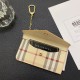 Burberry Classic Check Card Holder with TB Logo & Equestrian Knight