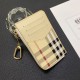 Burberry Classic Check Card Holder with TB Logo & Equestrian Knight