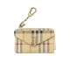 Burberry Classic Check Card Holder with TB Logo & Equestrian Knight