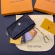Louis Vuitton Monogram & Damier Card Holder with Gold-Tone Hardware – Luxury Designer Wallet