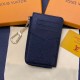 Louis Vuitton Monogram & Damier Card Holder with Gold-Tone Hardware – Luxury Designer Wallet