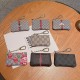 Gucci GG Monogram Luxury Card Holder with Gold-toned Chain (Small Wallet for Cards & Cash)