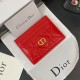 Dior Cannage Quilted Leather Luxury Card Holder – Gold CD Logo (5 Card Slots)