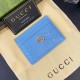 Gucci Wave Quilted Leather Luxury Card Holder – Gold-toned GG Logo (5 Card Slots)