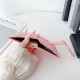 Prada Triangle Logo Foldable Luxury Card Holder - V-Stitch Leather | Designer Slim Wallet