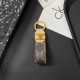 Celine Triomphe Keychain with Monogram - Luxury Designer Key Ring