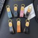 Gucci Luxury Keychain - GG Monogram & Gold-Tone Hardware in Premium Denim/Leather