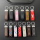 Louis Vuitton Silver-toned Ring Keychain - Monogram & Damier Patterns