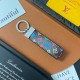 Louis Vuitton Silver-toned Ring Keychain - Monogram & Damier Patterns