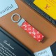 Louis Vuitton Silver-toned Ring Keychain - Monogram & Damier Patterns