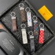 Louis Vuitton Silver-toned Ring Keychain - Monogram & Damier Patterns