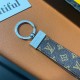 Louis Vuitton Silver-toned Ring Keychain - Monogram & Damier Patterns