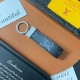 Louis Vuitton Silver-toned Ring Keychain - Monogram & Damier Patterns