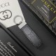 Gucci Silver-toned Ring Keychain - GG Monogram & Signature Accents in Premium Canvas/Leather