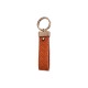 Montblanc Woven Leather Luxury Keychain - Hexagon Logo with Gold-Tone Hardware
