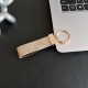 Coach Luxury Keychain - Signature C Pattern Leather with Gold-Tone Hardware