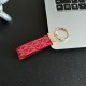 Michael Kors Luxury Keychain - Signature MK Print & Gold-Tone Hardware
