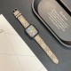 Gucci GG Luxury Apple Watch Band - Monogram with Gold-Tone Hardware Gucci GG Luxury Apple Watch Band - Monogram with Gold-Tone Hardware