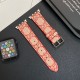 Gucci GG Luxury Apple Watch Band - Monogram with Gold-Tone Hardware Gucci GG Luxury Apple Watch Band - Monogram with Gold-Tone Hardware