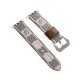 LV Luxury Apple Watch Band - Signature Monogram & Damier Leather Strap with Metal Hardware LV Luxury Apple Watch Band - Signature Monogram & Damier Leather Strap with Metal Hardware