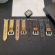 COACH Signature Luxury Apple Watch Band - Classic Monogram Leather Strap with Metal Hardware (Universal Fit All Models) COACH Signature Luxury Apple Watch Band - Classic Monogram Leather Strap with Metal Hardware (Universal Fit All Models)