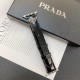 Prada Luxury Watch Band - Shiny Leather Strap with Triangle Logo (Fit Apple Watch & Galaxy Watch) Prada Luxury Watch Band - Shiny Leather Strap with Triangle Logo (Fit Apple Watch & Galaxy Watch)