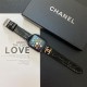 CHANEL Luxury Watch Band - Quilted Leather Strap with CC Logo (Fit Apple Watch & Galaxy Watch) CHANEL Luxury Watch Band - Quilted Leather Strap with CC Logo (Fit Apple Watch & Galaxy Watch)