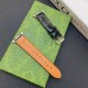 GUCCI Luxury Watch Band - Glossy Leather Strap with GG Logo (Fits Apple Watch & Galaxy Watch) GUCCI Luxury Watch Band - Glossy Leather Strap with GG Logo (Fits Apple Watch & Galaxy Watch)