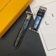 Louis Vuitton Luxury Watch Band - Monogram Leather Strap with LV Logo (Fits Apple Watch & Galaxy Watch) Louis Vuitton Luxury Watch Band - Monogram Leather Strap with LV Logo (Fits Apple Watch & Galaxy Watch)