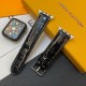 Louis Vuitton Luxury Watch Band - Monogram Leather Strap with LV Logo (Fits Apple Watch & Galaxy Watch) Louis Vuitton Luxury Watch Band - Monogram Leather Strap with LV Logo (Fits Apple Watch & Galaxy Watch)